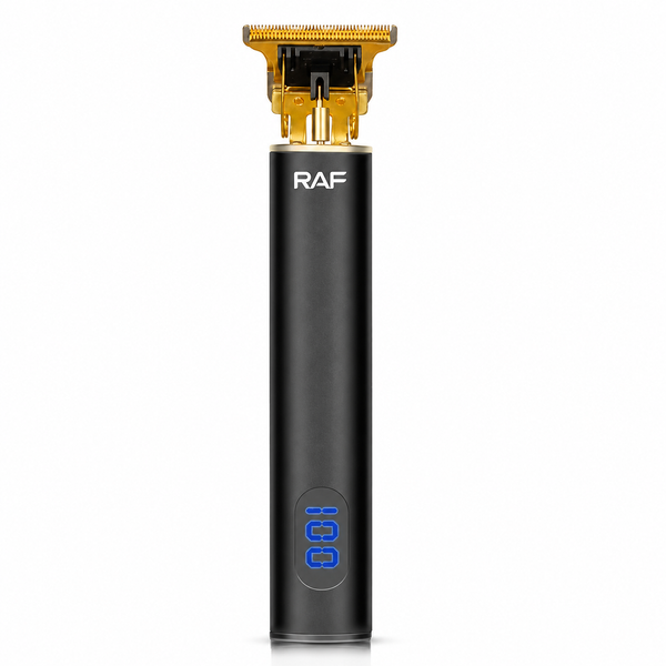 Машинка для стрижки Domotec RAF R-437 акумуляторна, тример для волосся та бороди, 3 насадки 1&ndash;3 мм 1020 фото