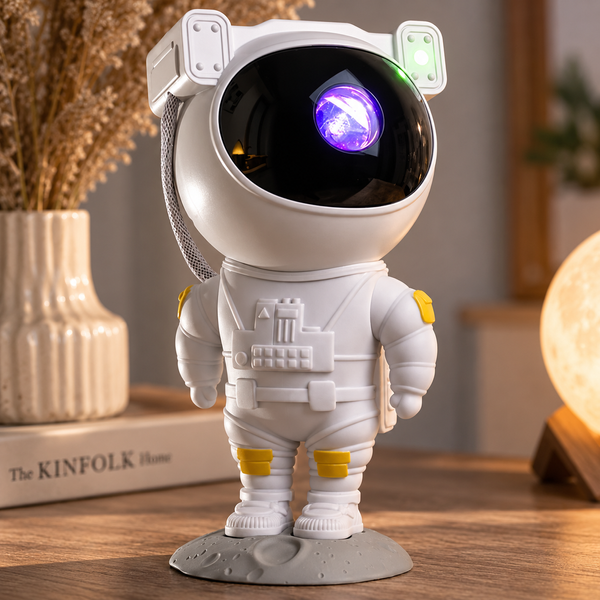 Нічник-проектор зоряного неба Астронавт Big, лазерний LED проектор галактики з пультом 1030 фото